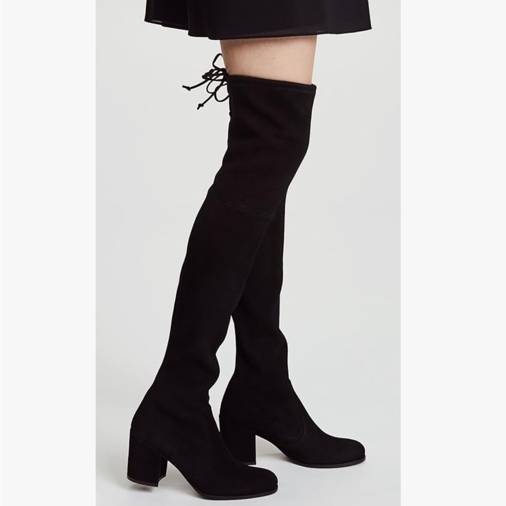 Stuart Weitzman Black Over the Knee Boots